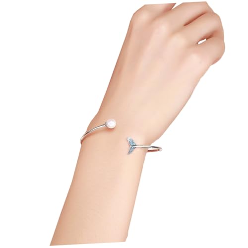 Bracelet Argent S925 Queue de Sirène, Le Cadeau Idéal pour Femme