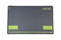 High visibility color and graphics 25 1/2" x 15 3/4" x 1/8" High-quality stitched edge Metric and Imperial ruler
