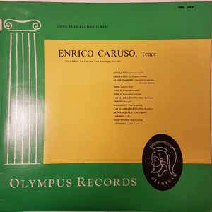 Enrico Caruso - The first recordings
