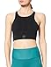 Under Armour Rush Metallic Soutien-Gorge de Sport Femme, Noir, L