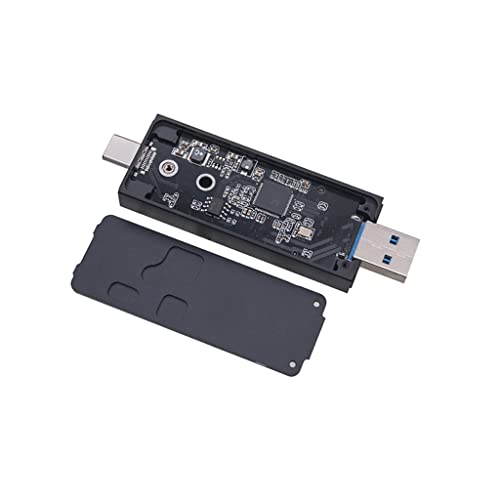 Carcasa externa para disco duro M.2 NGFF USB 3.1 Dual miniatura 7