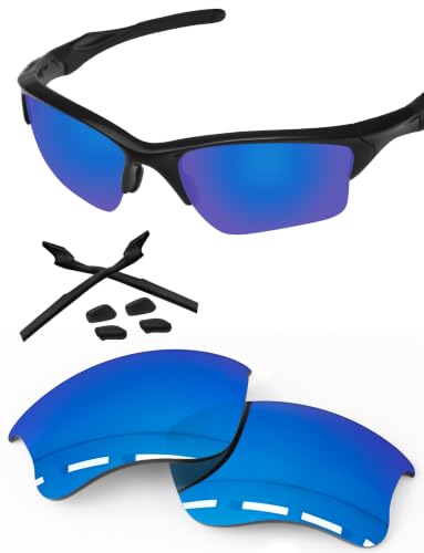 Image of 1.6MM Polarized Replacement Lenses & Rubber Kits for Oakley Half Jacket Family Sunglasses