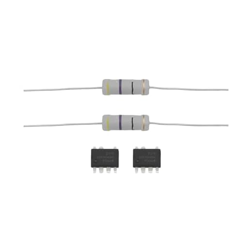 EMSea 2 Sets Trockner Reparatur Set LNK304GN mit Widerstand 47 Ohm 3W Kompatibel mit Whirlpool Kompatibel mit AEG Kompatibel mit Bauknecht Kompatibel mit Bosch