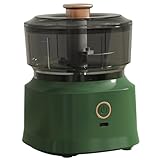 Picadora De Ajos Eléctrica 350ml, Picadora De Ajos Recargable De Acero Inoxidable, Desmontable Verde