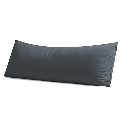 100% Egyptian Cotton Body Pillow Cover Long Pillow Case with Zipper