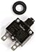 Heat Surge Roll N Glow Fireplace Reset Buttom 15 AMP Circuit Breaker (Black Generic)