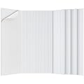 5 Pack Acoustic Panels,47.2x23.6x0.4 inch Acoustic Wall Panels,Large Soundproof Panels,Self-Adhesive Sound Proof Panels for Walls,Acoustic Treatment for Recording Studio&Office,White