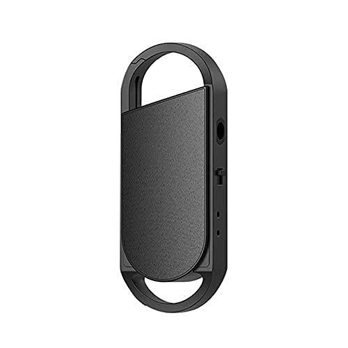 KZLYNN Black Hidden Keychain Voice Recorder, Voice Activated Recorder with Triple Noise Reduction, Small Audio Recorder for Lecture, Interview, Meeting - Portable Sound Audio Professional with MP3 Player Listen (8GB USB Voice Recorder)-image-29