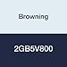 Browning 2GB5V800 Banded V-Belt, 5V Section, Rubber Compound, 80" Length, 2" Width, 2 Bands