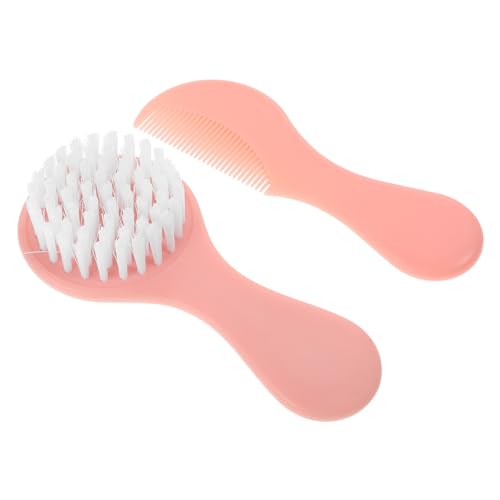 FOMIYES Baby Hair Brush Comb Set Toddler Hair Brush for Newborns Gentle Scalp Maintenance