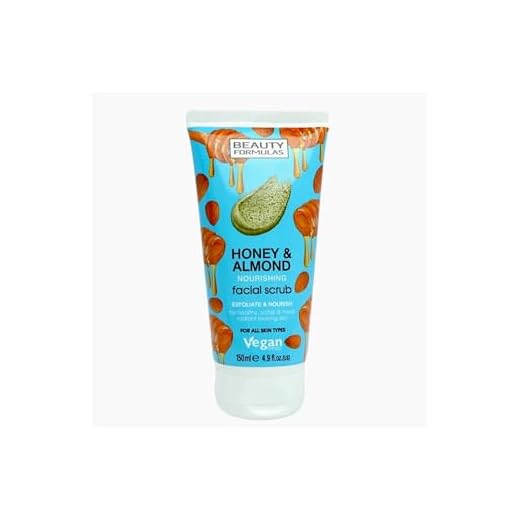 BEAUTY FORMULAS FACE SCRUB HONEY & ALMOND