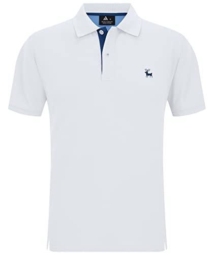 Polo Golf Homme Séchage Rapide T-Shirt Sport Respirant Manches Courtes JACKETOWN