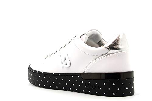 Liu Jo Silvia 01 Sneaker Donna in Pelle Bianca