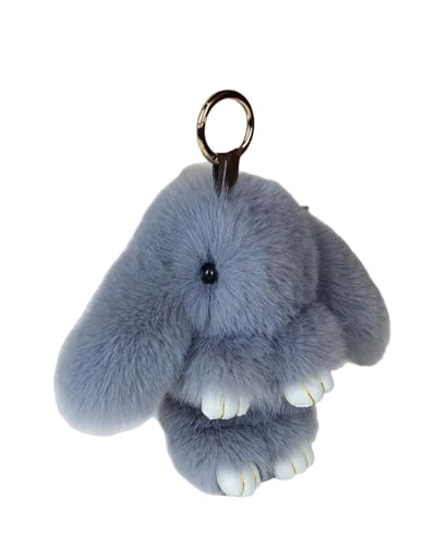 Image of Bunny Keychain, Plushies Keychain for Girls and Teens, Bag Charms Soft Toy for Everyday Use, Gift for Students, Enthusiasts, and Gift Shops
