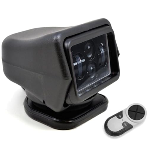 Projecteur magnétique rotatif 360 pour sécuriser les manoeuvres de bateau et camion la nuit