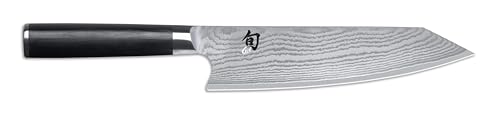 KAI Shun Classic Kiritsuke 20 cm - couteau damassé 32 couches noyau VG MAX - 61 (±1) HRC - manche en bois de pakka - Fabriqué au Japon - couteau de chef...