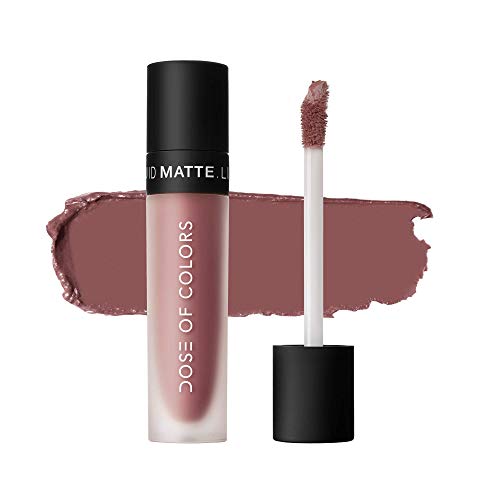 Dose of Colors - Liquid Matte Lipstick - Play It Cool , 0.16oz