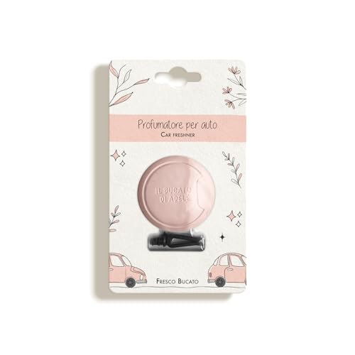 Il BUCATO di Adele Il bucato Che profuma di casa | Profumatore per Auto, Fragranza Fresco Bucato, Formato 10g