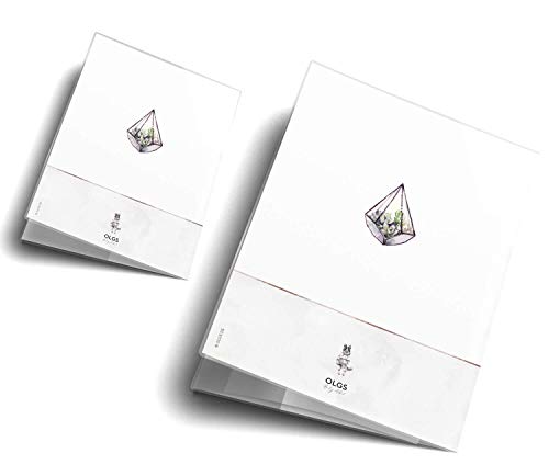 OLGS U-Heft und Impfpasshüllen Set 3-teilig Set Cosmo Hunde | Schutzhüllen für Untersuchungsheft & Impfpass, Babygeschenk mit Namen - Uhefthülle, Impfpasshülle personalisiert, Astro Tom