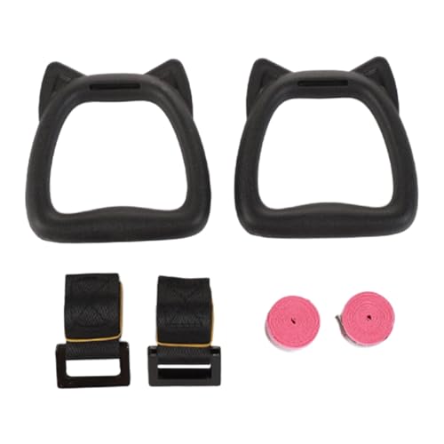 Set de anillas de gimnasia con correas antideslizantes