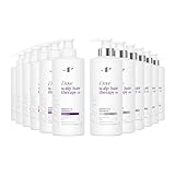 Dove Scalp + Hair Therapy Density and Growth Shampoo and Conditioner Set 400ml, 6 Pack - Duo Pack with Biotin and Zinc for Thicker, Sulphate Free Strengthening Treatment for Thinning