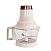 Maszynka do mięsa Mini Electric 2 l plastikowa miska Food Chopper procesor i 4 ostre ostrza z silnikiem 300 W do mięsa, warzyw, owoców