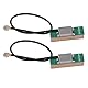 Dualband-Antenne, 2 Stück GPS-BD-Antenne, Keramik, Aktives Dualband, Hohe Verstärkung, GPS-Signalempfang, Übertragungsmodul 28DBI