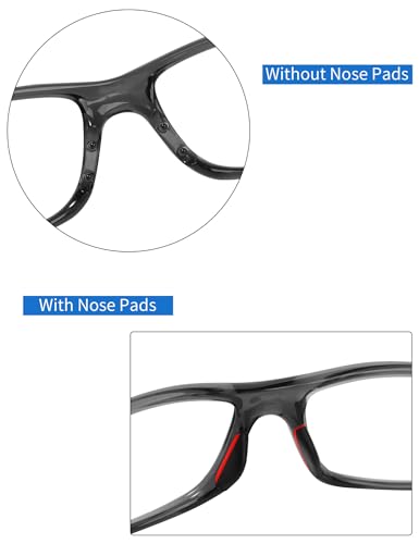 Image of EZReplace Replacement Nose Pads for Oakley Crosslink /Mainlink OO9264 /Fives Squared /Turbine OO9263 /Drop Point Sunglasses