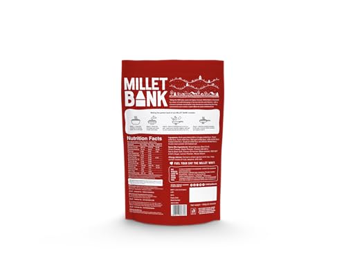Image of Millet Bank Multi Millet Hakka Noodles Tangy Tomato|Noodles With No Maida, Not Fried, No MSG, No Added Preservatives 180gm Each Pack of 2