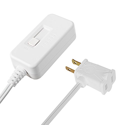 DEWENWILS Table Lamp Dimmer Switch Dimmable LED/CFL Lights,Incandescent and Halogen Bulbs, Full Range