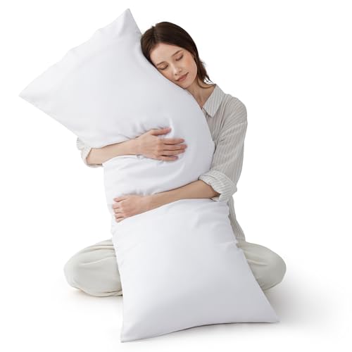 Image of Bedsure PureWoven Body Long Pillowcase, 100% Rayon Derived from Bamboo