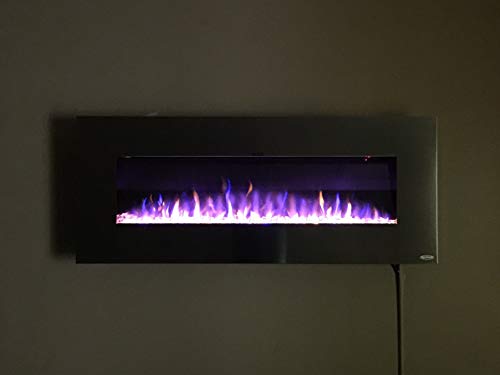 Touchstone 80024 50" Stainless, Electric Fireplace With Bluetooth Speaker – Audioflare #TOP7