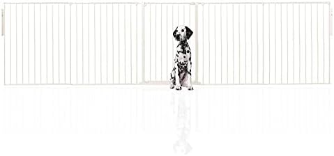Bettacare Premium Multi Panel Flexible Pet Barrier (Upto 144cm (70cm Tall), Black)