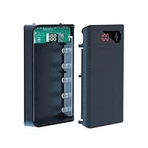 5 Slot Batterijen Container Afneembare Power Bank Houder Case DIY Shell 18650 Dual USB Batterij Houder Case – PLMN