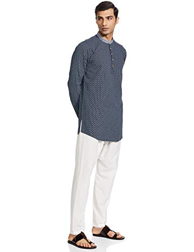 Image of Ethnix by Raymond Men's Regular Fit Tunic Shirt