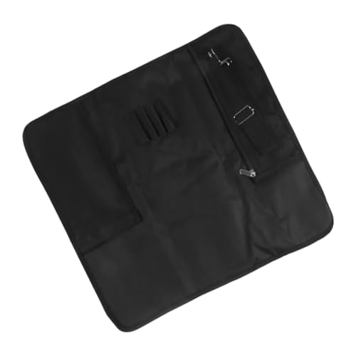 DECOMELODY Bolsa para guardar al aire libre bolsa para de chef estuche de viaje para portador de bolsa de viaje para tela oxford Black