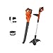 BLACK+DECKER 40V Max Cordless Sweeper & String Trimmer Combo Kit (LCC340C)
