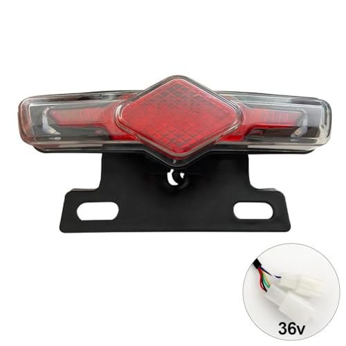 Luz trasera para bicicleta eléctrica de 12V a 60V con señal de giro incorporada 6