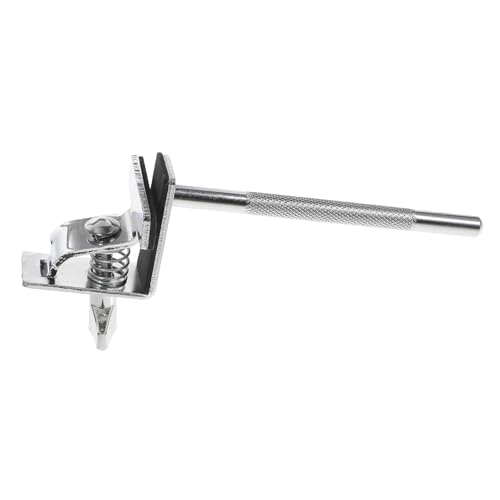 Soporte de extensión para cowbell de batería Alasum, abrazadera para bombo, soporte de montaje, accesorio para percusión miniatura 1