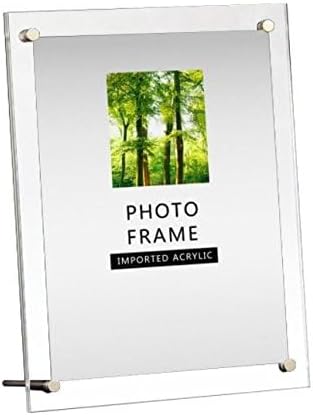 Modern Acrylic Photo Frame - Desktop/Free Standing (8x10 inch) - Image 2