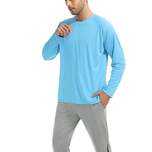 Men's Long Sleeve Shirts UPF 50+ UV Protection Shirts Suitable for All Kinds of Meaningful Sports Wear3