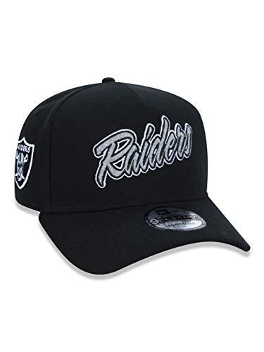 BONE 9FORTY A-FRAME ABA CURVA AJUSTAVEL NFL OAKLAND RAIDERS ESSENTIALS LEAGUE ABA CURVA SNAPBACK PRE