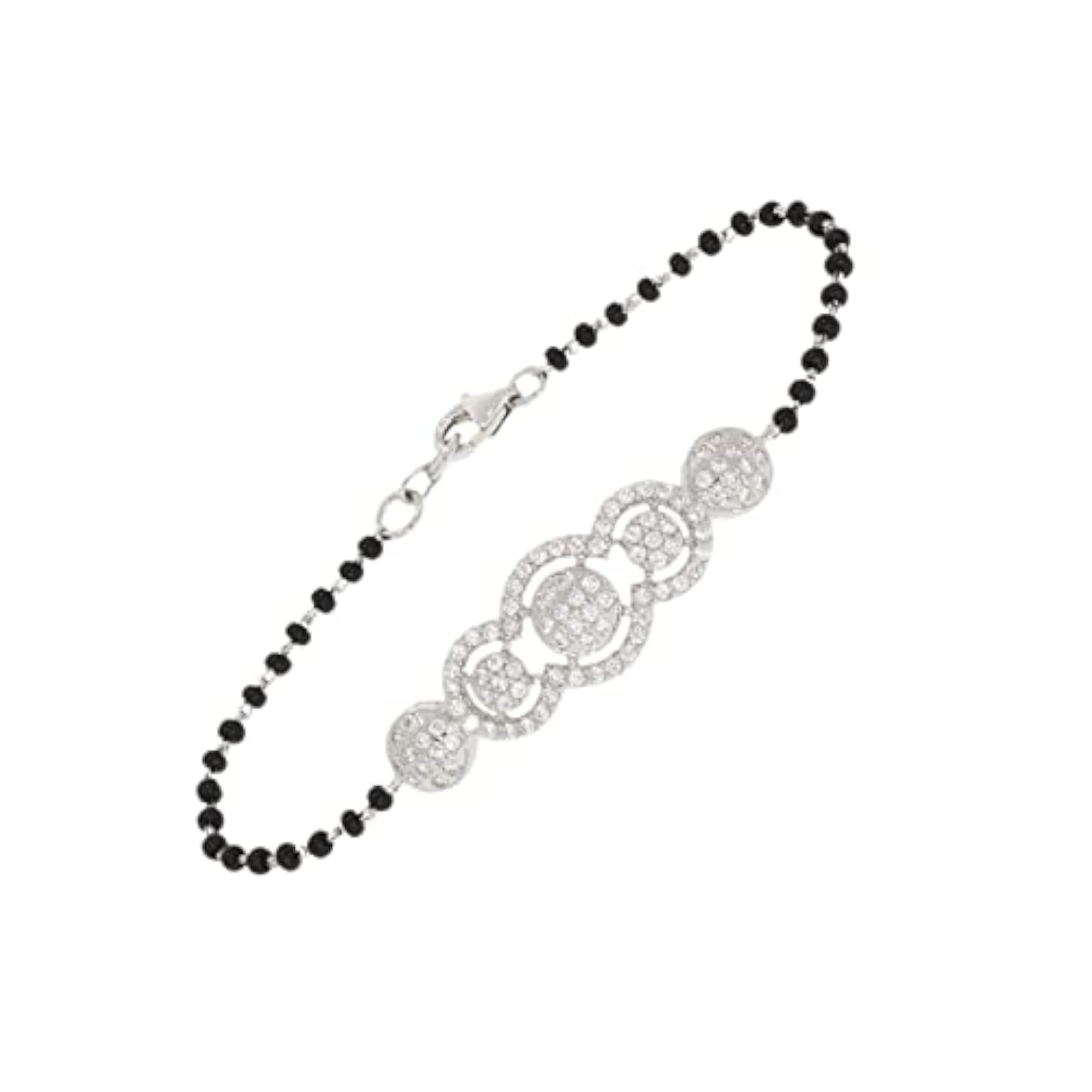 Stunning Circle Pure Mangalsutra Bracelet for Women
