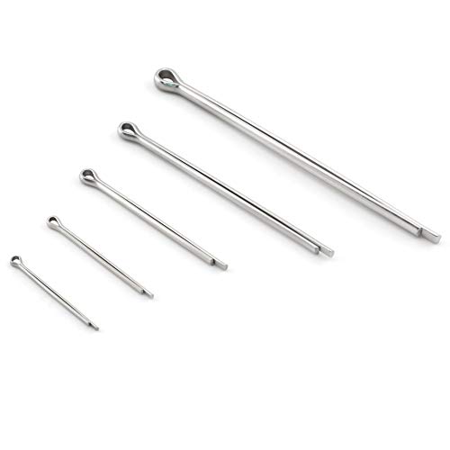 Cotter Pin Assortment Kit, SDTC Tech 20 PCS 304 Stainless Steel Pin Clips Fastener - 5 Sizes