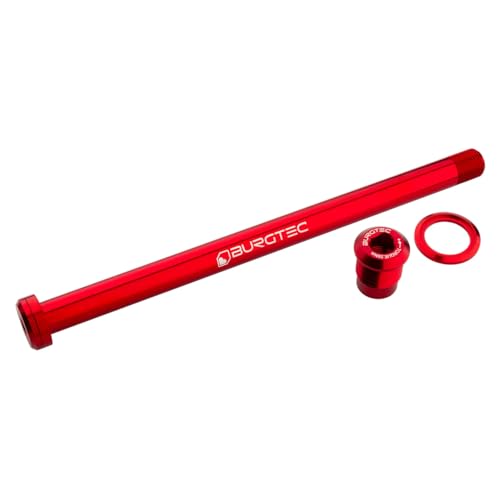 Burgtec 180mm x 12mm 1.00mm Pitch Rear Axle - Race Red