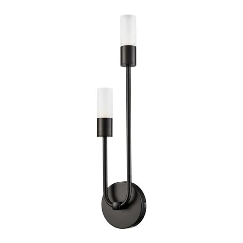 Image of HYDELITE Black Wall Sconce Modern Sconces Wall Lighting Industrial Bathroom Vanity Light for Bedroom Living Room Kitchen