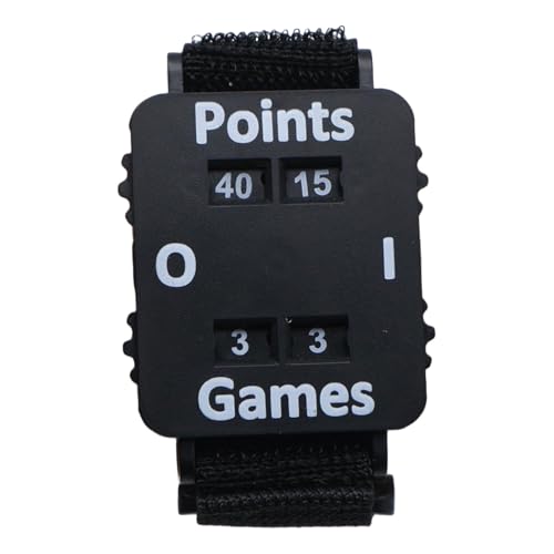 Contador de puntos con pulsera ajustable para tenis y cricket miniatura 1