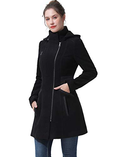 BGSD Women Ivy Wool Blend Hooded Colorblock Walking Coat (Also available in Plus Size and Petite)2