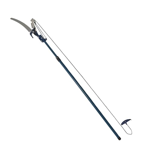 5 13ft Tree Trimmer Telescopic Pole Saw And Pruner Trimming