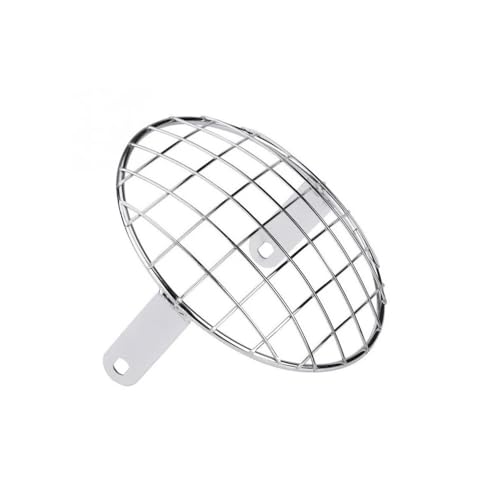 Motorrad Scheinwer ferschutz Universeller Motorradscheinwerferschutz, 6,5 Zoll, Lampenabdeckung, Gittermaske, Passend Für CG125 Und GN125, Zubehörteile